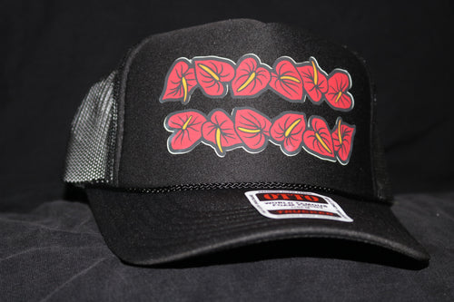Anthurium Trucker Hat