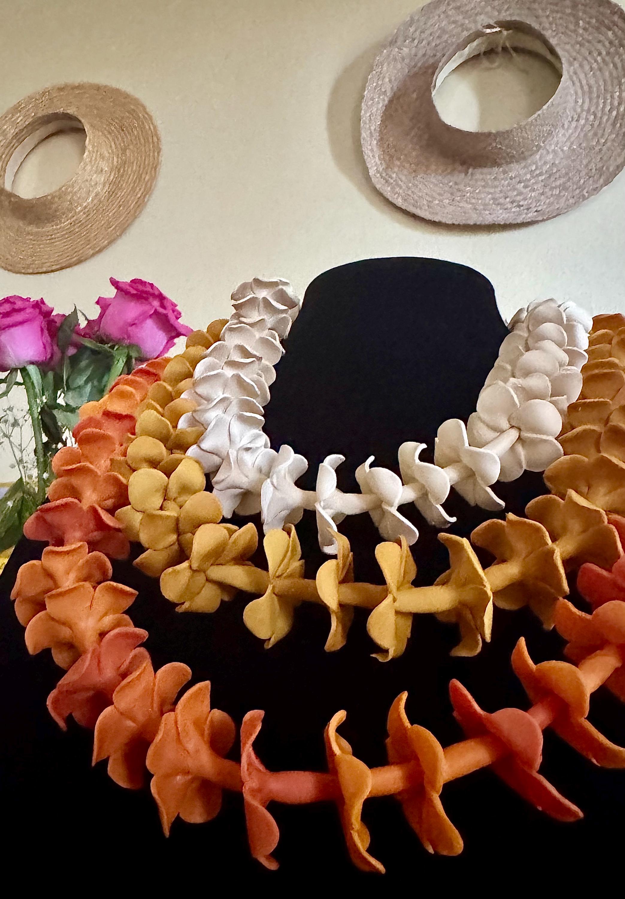 Puakenikeni Forever Clay Lei