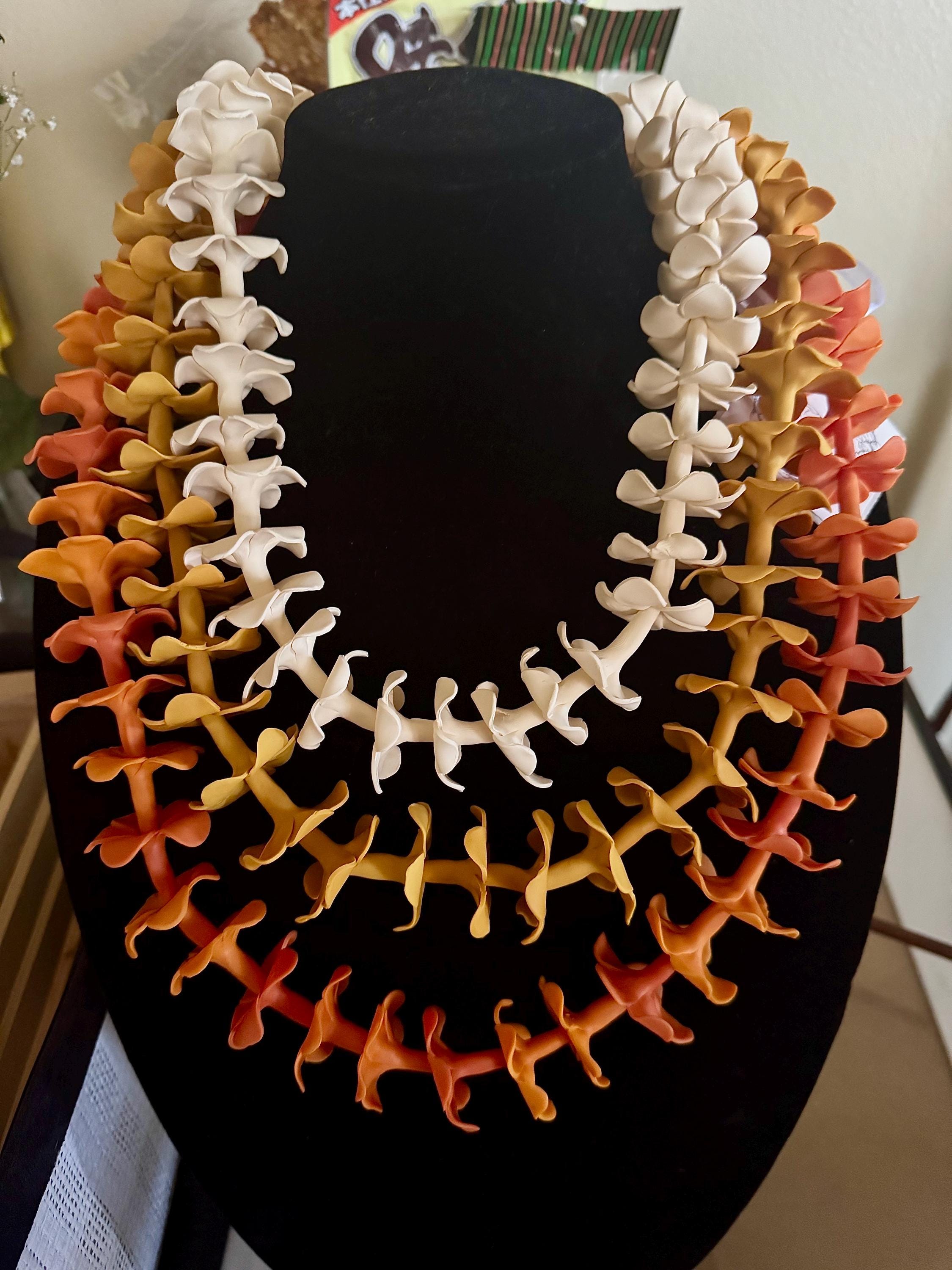 Puakenikeni Forever Clay Lei