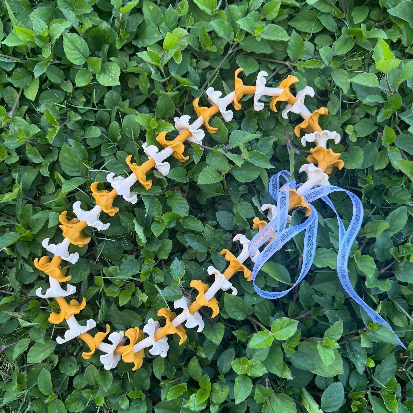 Puakenikeni Forever Clay Lei